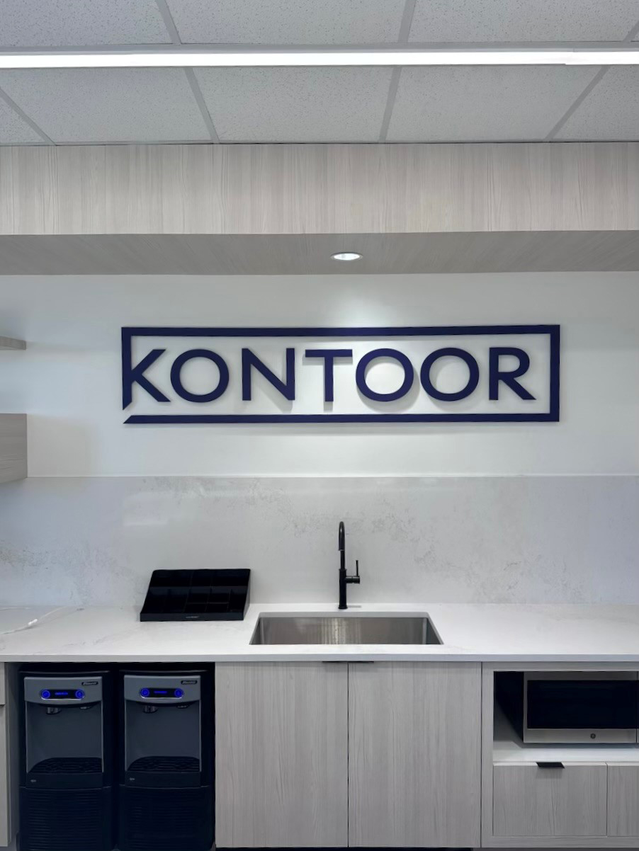 Kontoor Wall sign made by Signage Industries