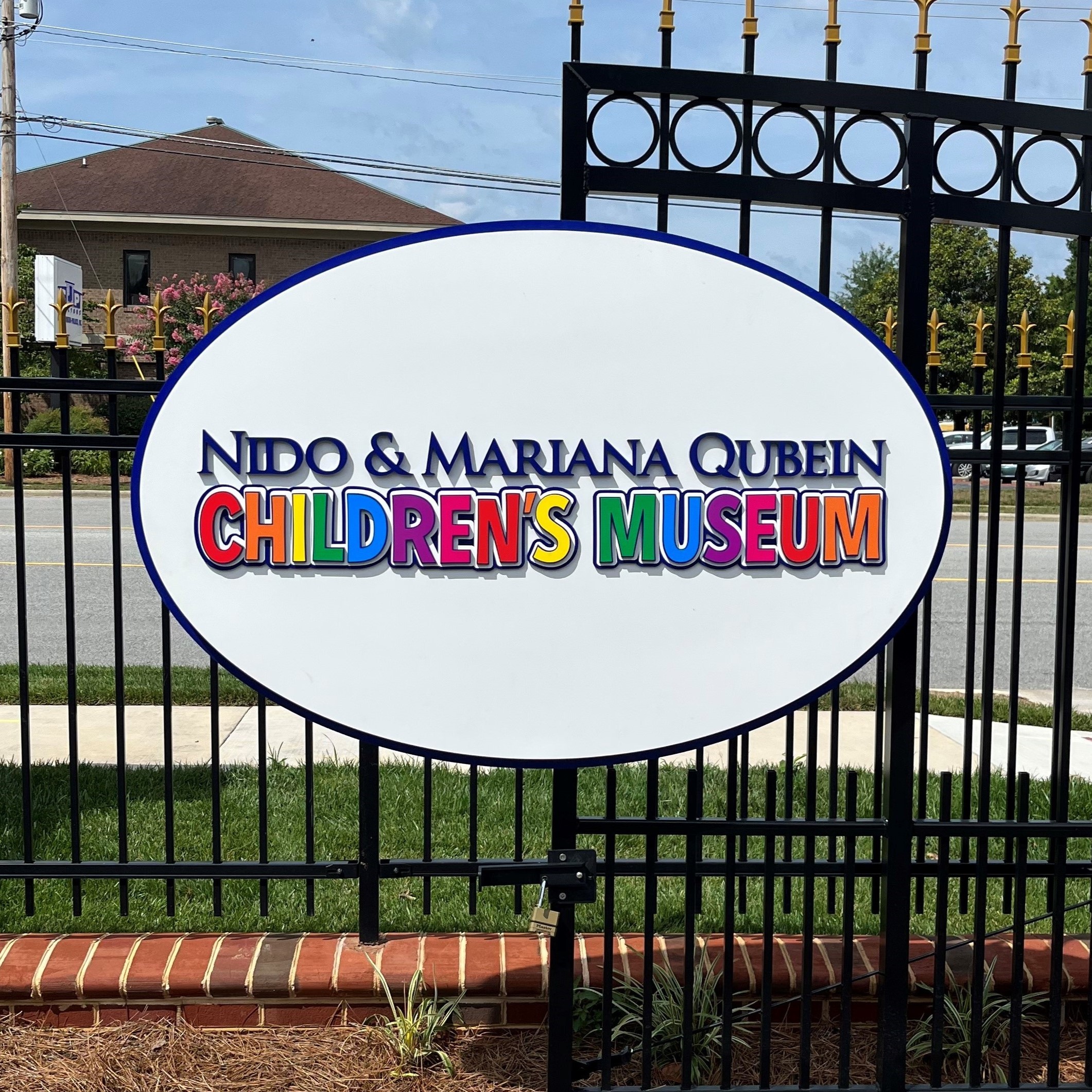 Qubein Children's Museum Sign made by Signage Industries