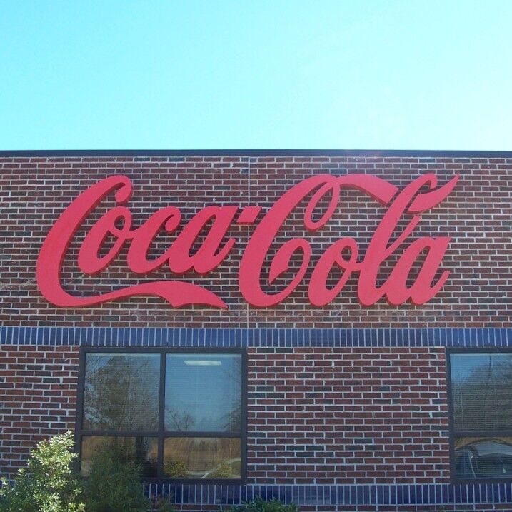 Coca Cola made by Signage Industries.