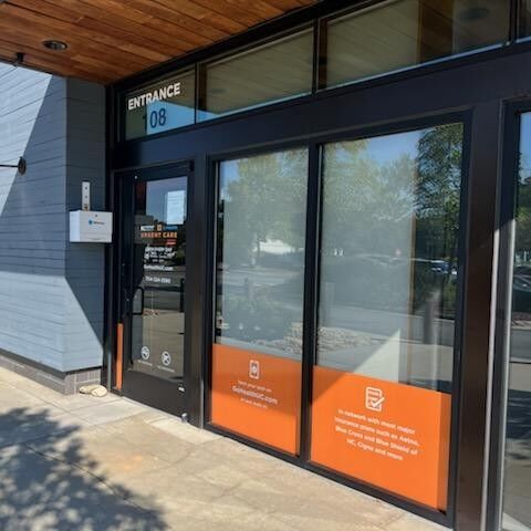 Window vinyl graphic from Signage Industries.